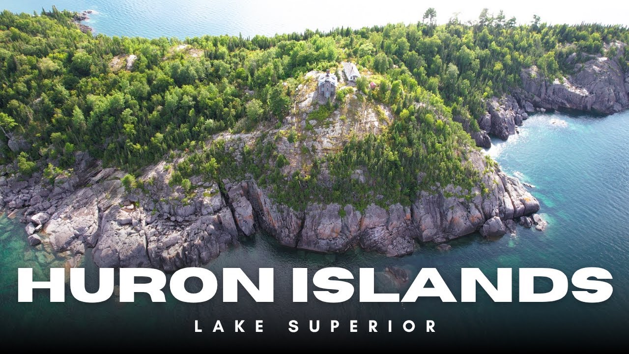 Exploring Michigan’s Remote Huron Islands: Historic Lighthouse on Lake Superior