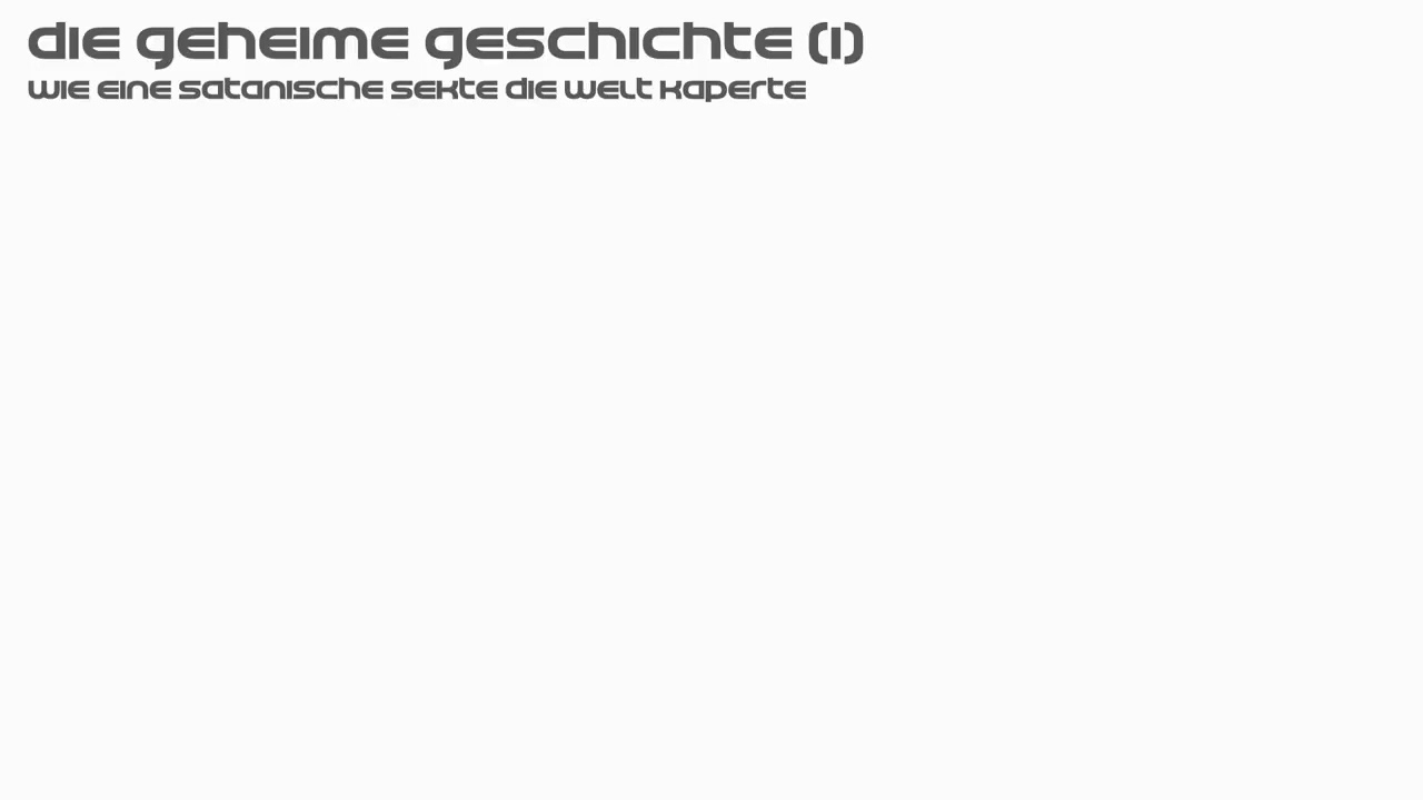 Wolfgang Eggert   H&ouml;rbuch Die geheime Geschichte Teil I