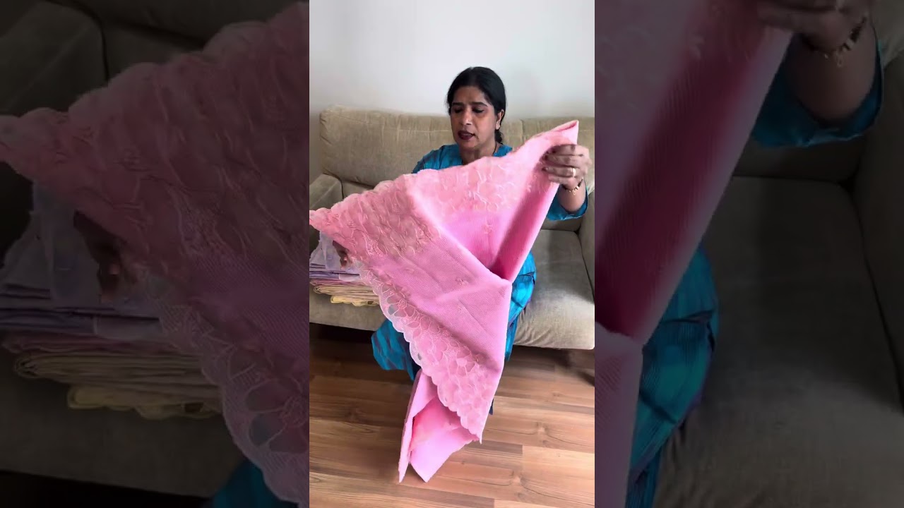 Beautiful budget-friendly cut work sarees available for more dm ￼⁨094479 72228