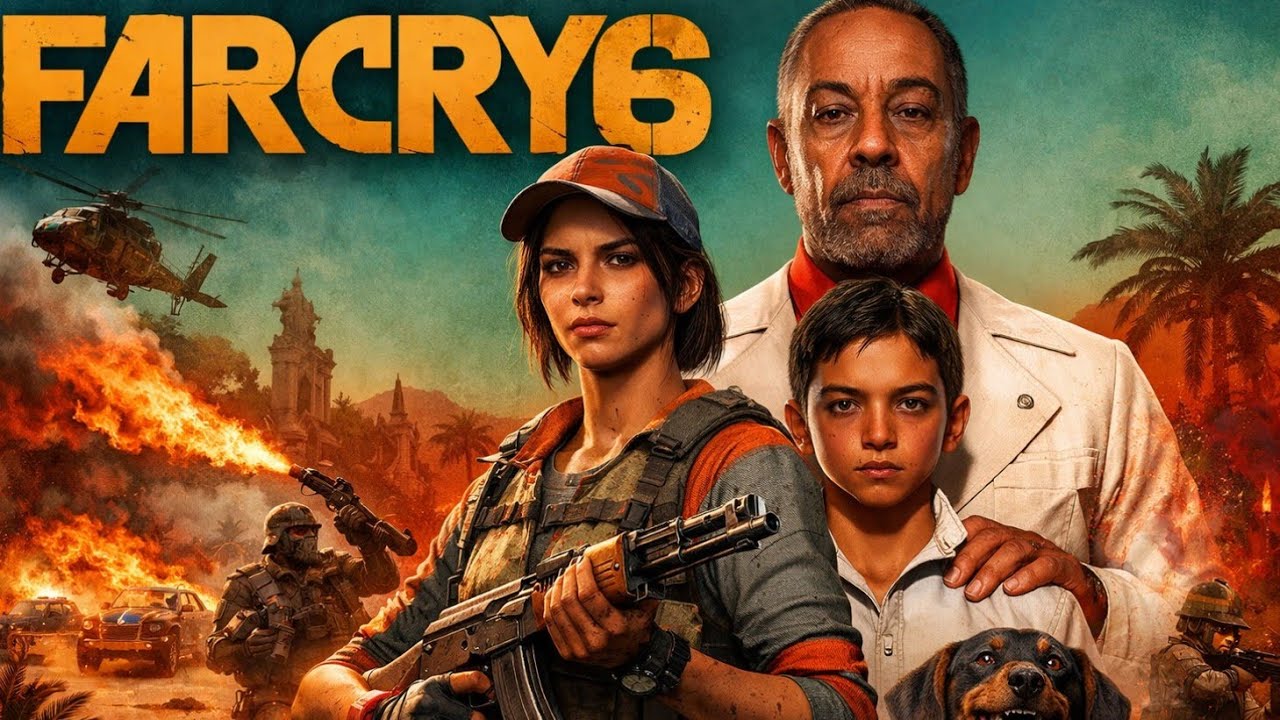 Farcry 6 é tiro bomba e ação | gameplay #36