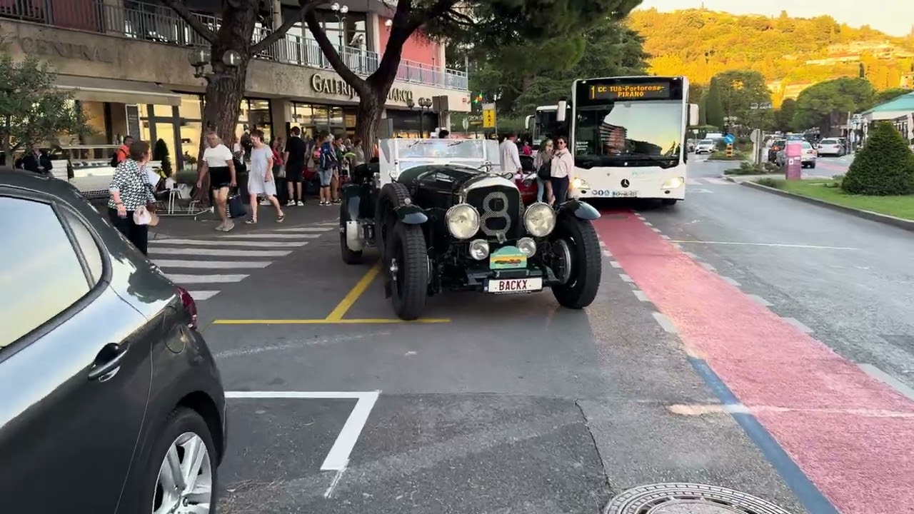 Bentley 8 Speed 1931 Spotted driving on the road