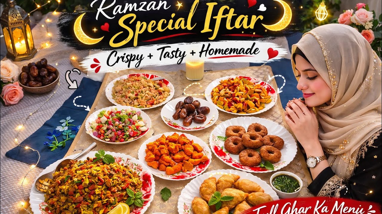	Family Iftar Vlog | Easy & Tasty Ramzan Recipes💫🌙⭐️