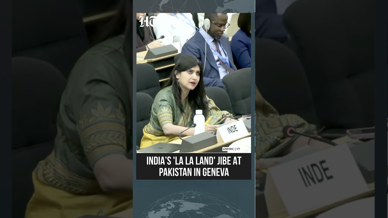 'La La Land' Jibe Marks Sharp India-Pakistan Exchange at UN Council | #shorts