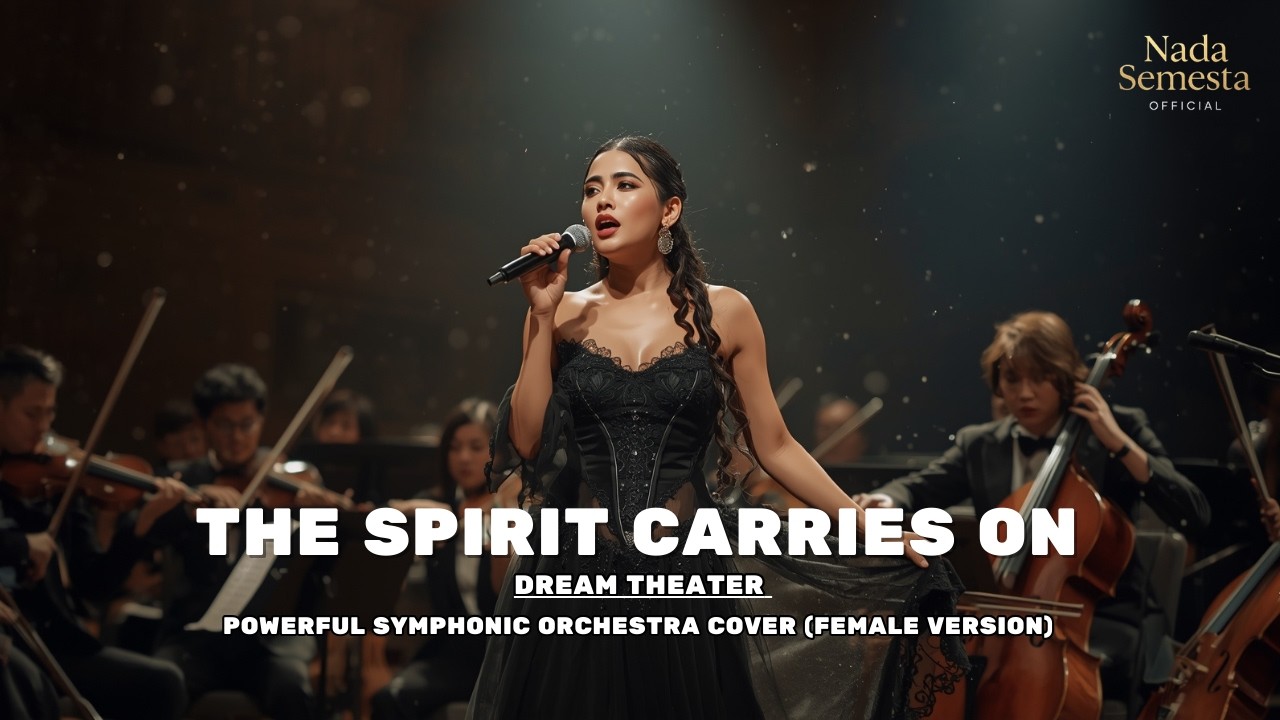 Dream Theater - The Spirit Carries On | Powerful Symphonic Orchestra Cover (Female Version)
