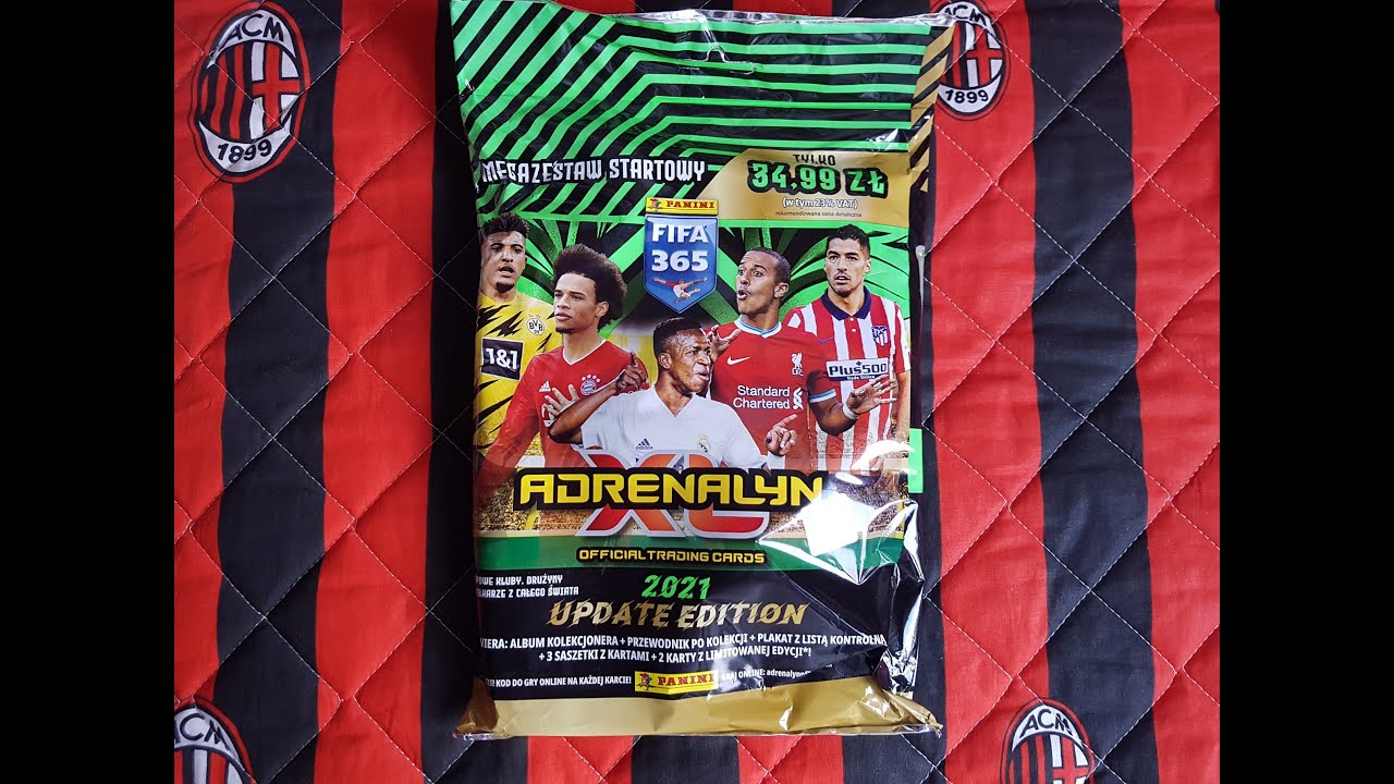 POWR&Oacute;T DO PRZESZŁOŚCI - PANINI FIFA 365 2021 WERSJA UPDATE - UNBOXING ZESTAWU STARTOWEGO!!!