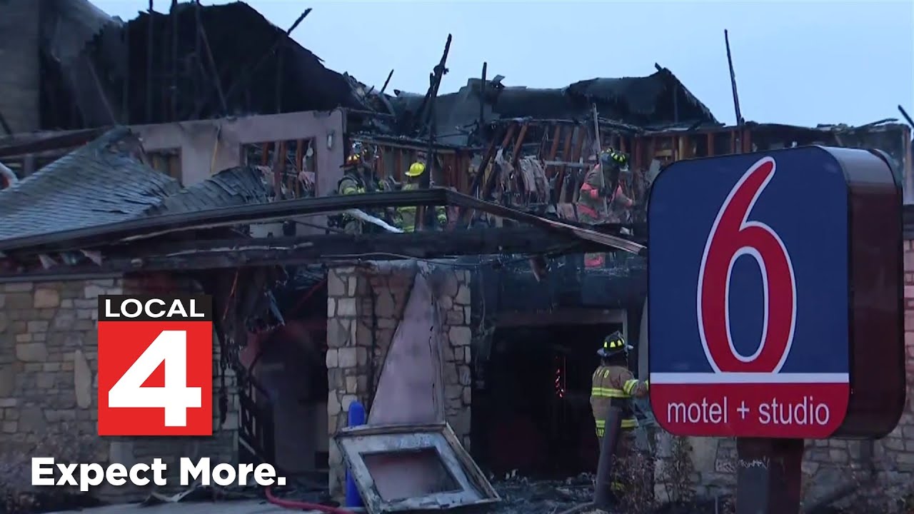 Firefighter injured as crews battle fire at Southgate motel
