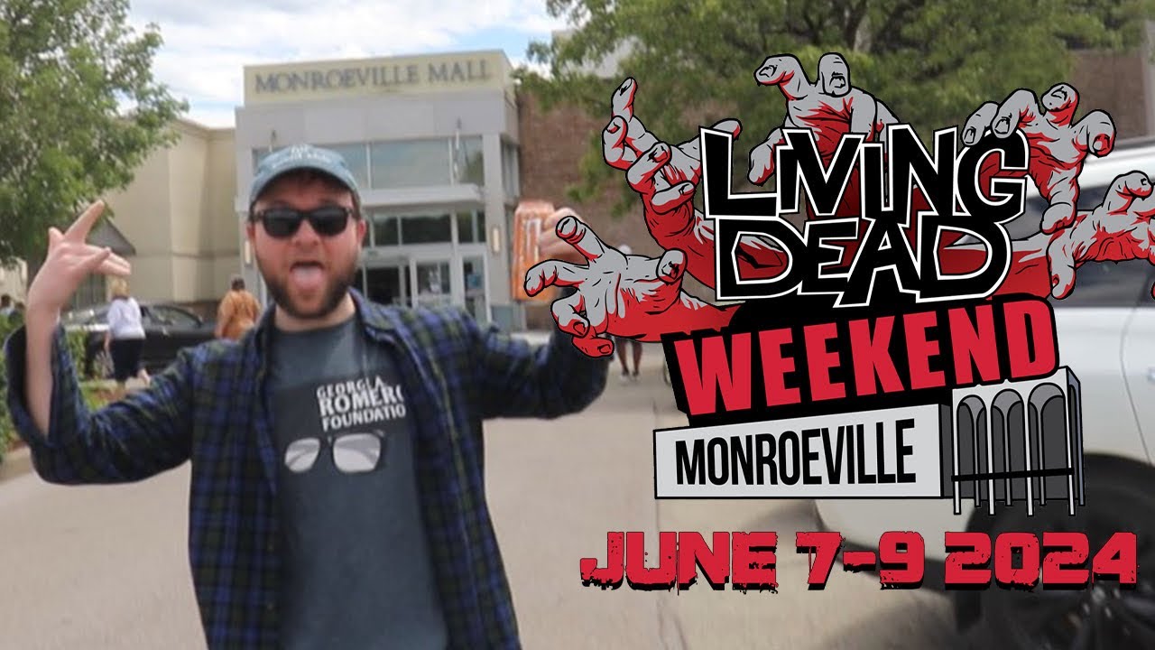 THE LIVING DEAD WEEKEND (2024) GEORGE ROMERO CONVENTION!!! *VLOG*