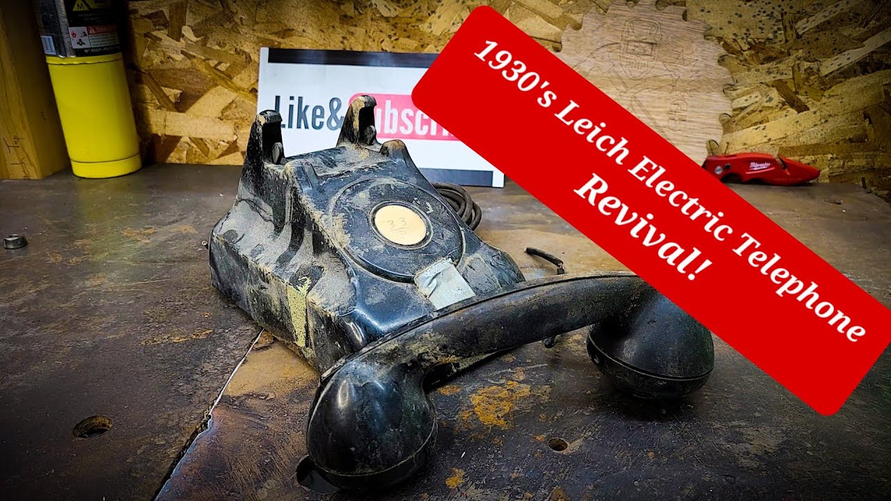 Reviving an Antique 1930's Leich Electric Telephone