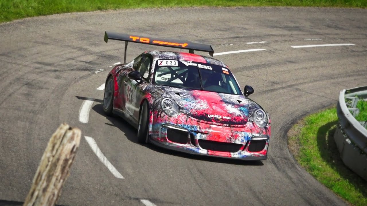 PORSCHE 991 GT3 CUP - Course de Côte d'Azé - Donzy 2024 - Embarquée Florian Raymond