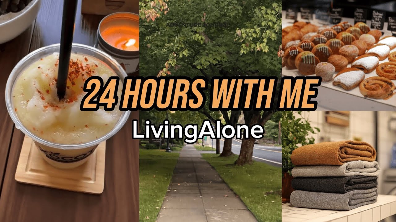 Day in My Life 🌱 | Coffee, Walks, Cleaning & Cooking Alone 🍳