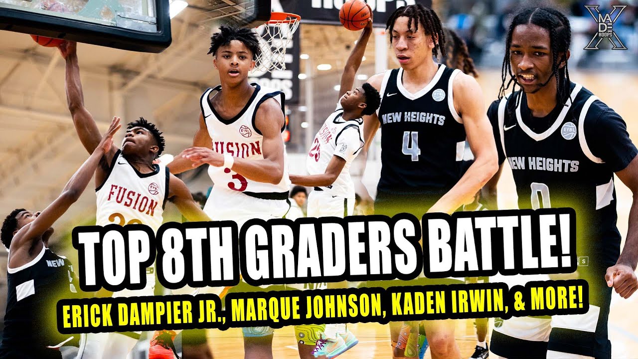 Top 8th Grade Hooper BATTLE! 🍿 Erick Dampier Jr. vs. Marque Johnson & more
