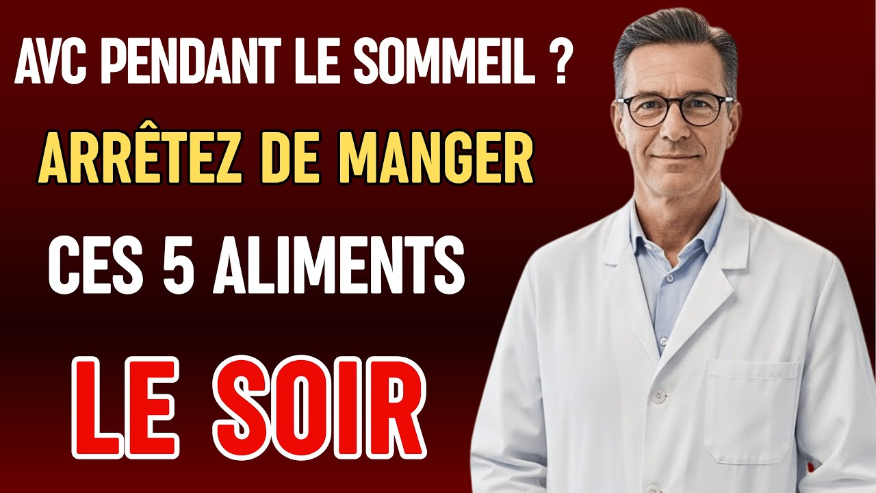 Messieurs, ne mangez jamais ces 5 aliments le soir ! Risque d'AVC élevé