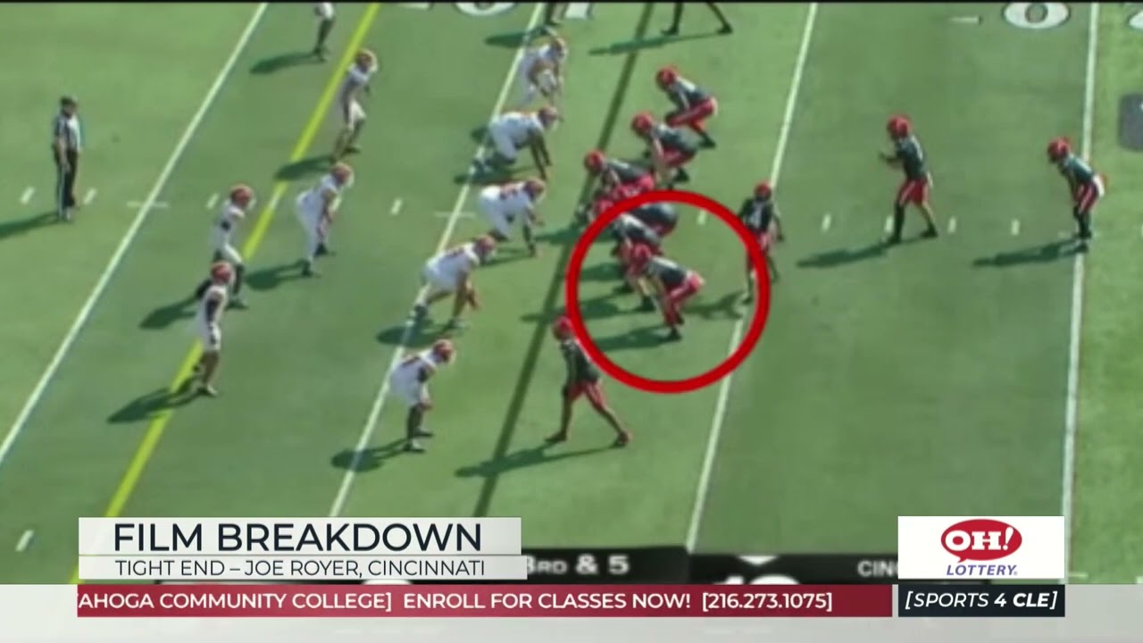 Film Analysis on What Rookie Tight End Joe Royer Brings the Browns Offense - Sports4CLE, 5/15/26