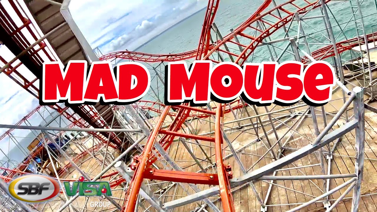 Mad Mouse (Clarence Pier) On Ride POV HD GoPro