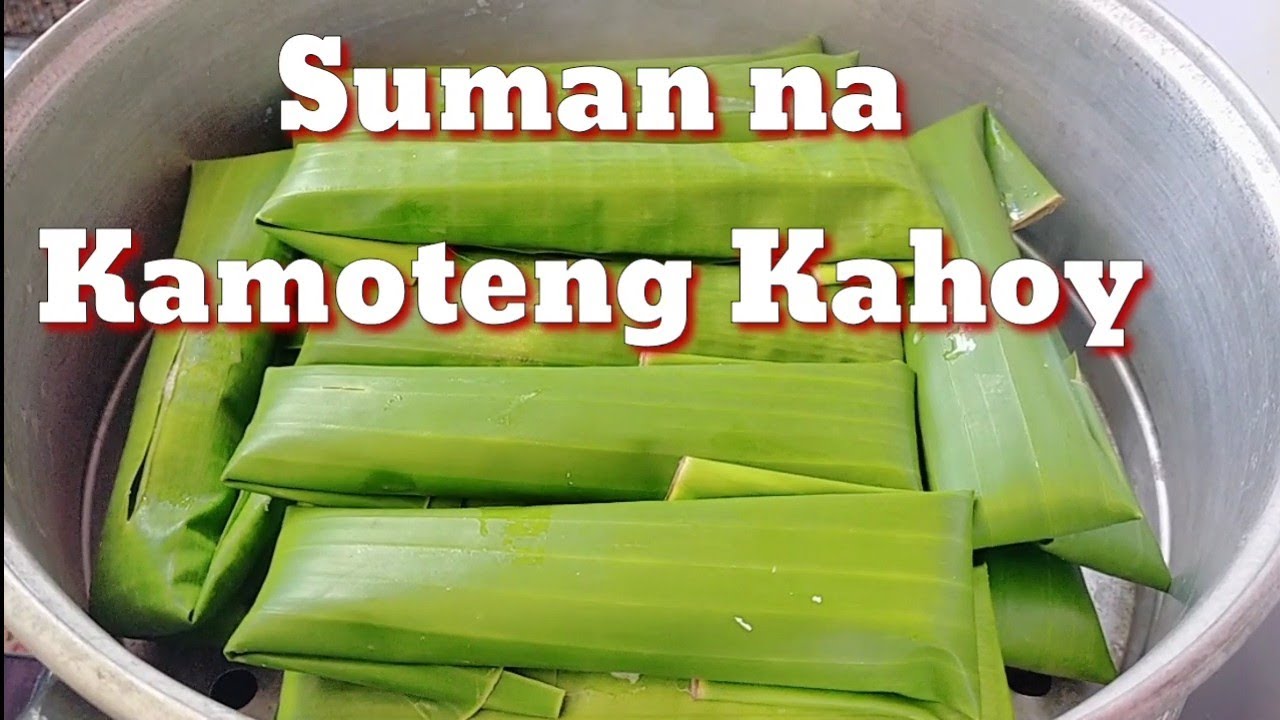 Suman na kamoteng kahoy recipe| suman cassava panlasang Filipino kakanin delicacy Pinoy recipe