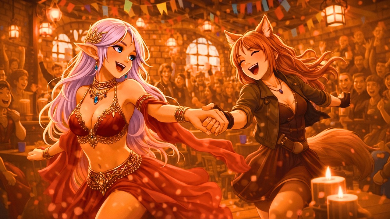 BEST MEDIEVAL TAVERN AMBIENCE🍻 | D&D Fantasy Tavern Music