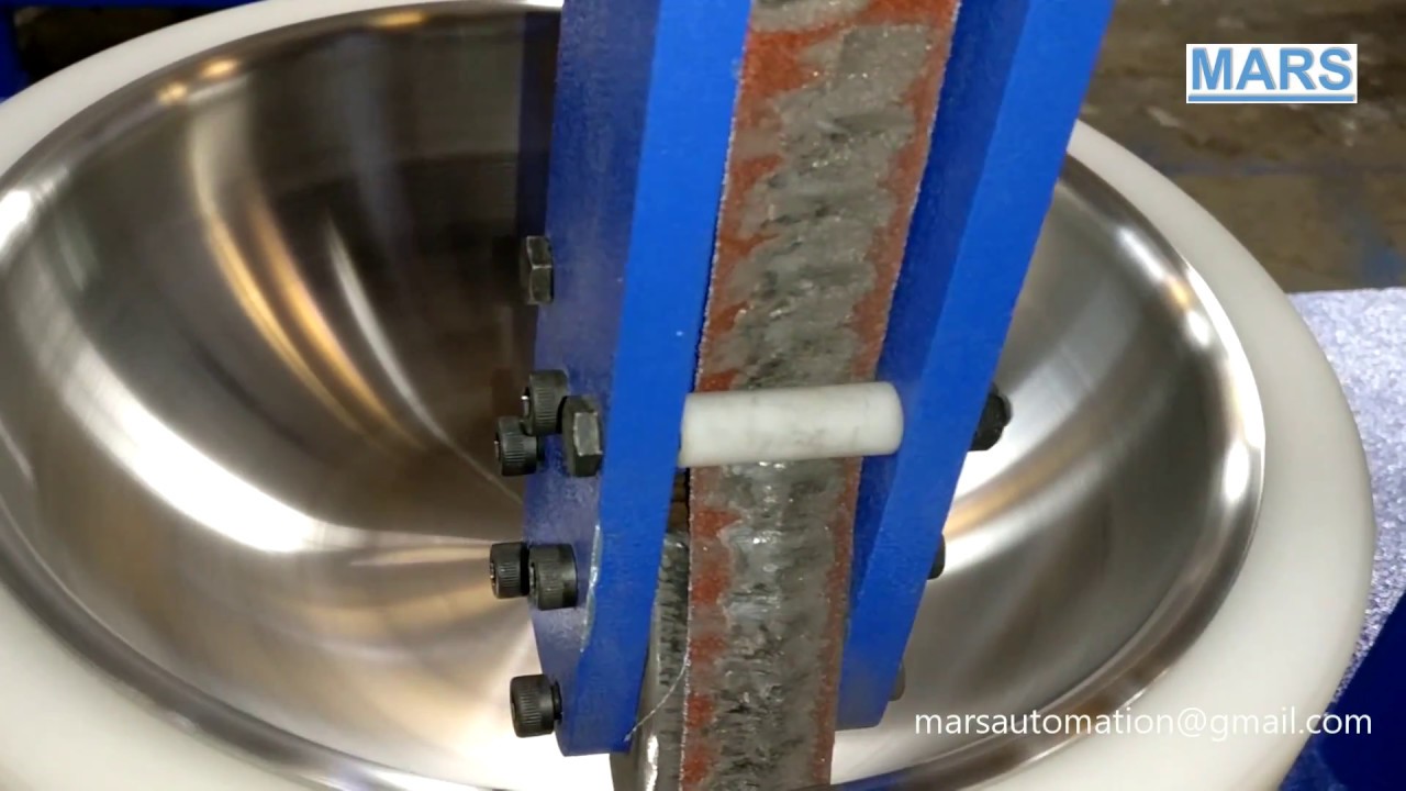 CNC Inside Outside Polishing Machine - Utensil Polishing (Pressure Cooker)