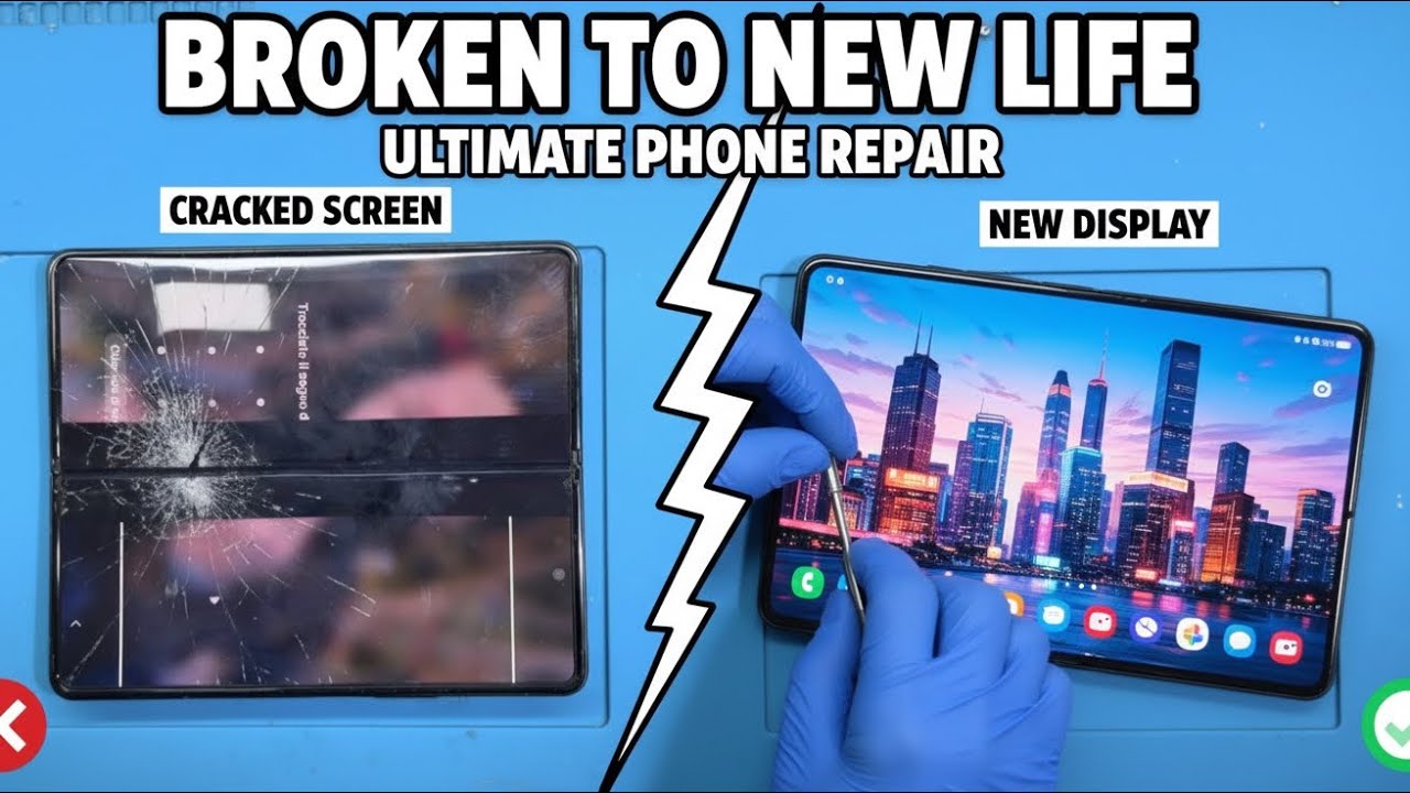 Samsung Z Fold 3 5G LCD Screen with Replacement Tutorial | Step-by-Step Guide
