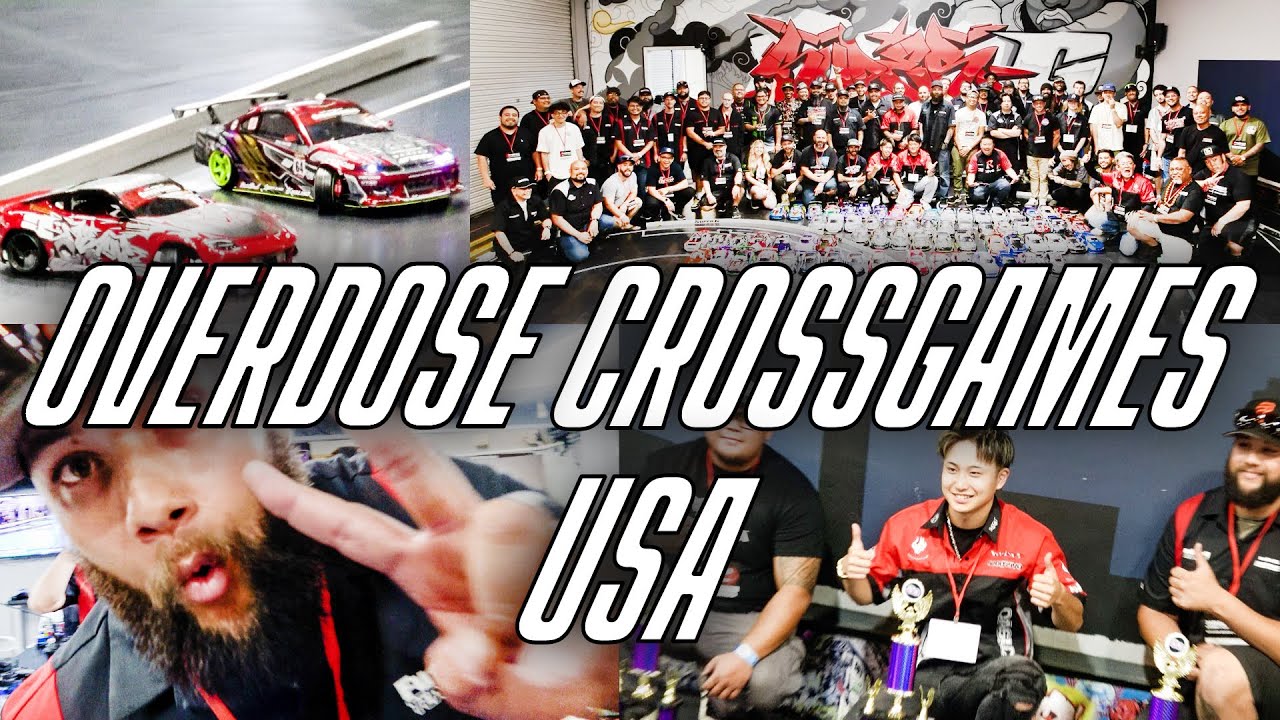 US Overdose RC CrossGames 2024 | Грандиозное мероприятие по дрифту на RWD RC в Калифорнии