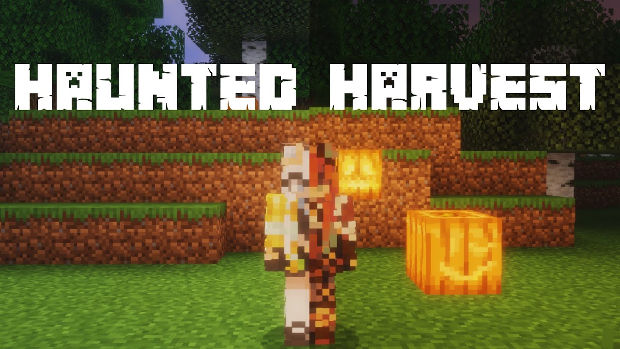 HAUNTED HARVEST - САМЫЙ ЛАМПОВЫЙ МОД НА ХЭЛЛОУВИН | Minecraft обзор мода