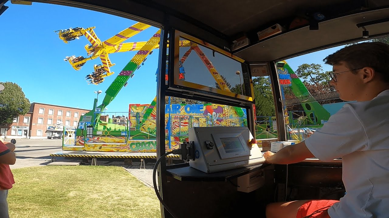 VUE DE LA CAISSE DU AIR ONE MAXXX/ FOIRE DE CAMBRAI 2021