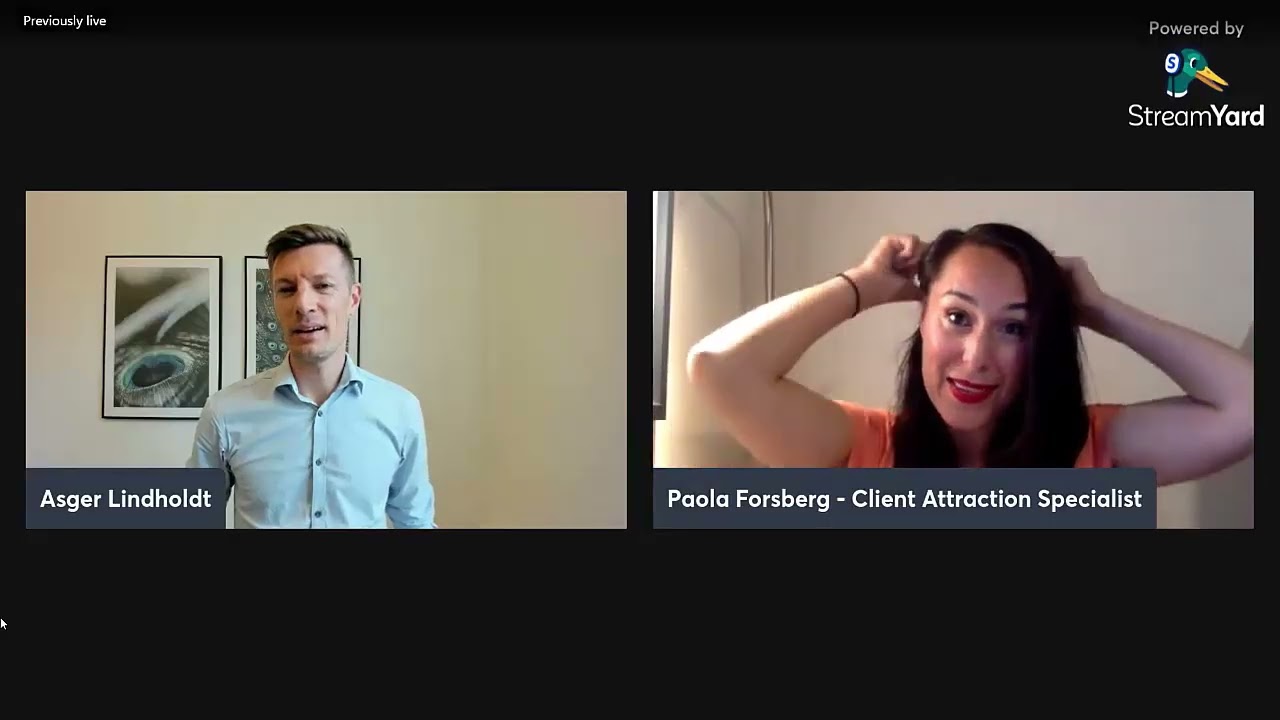 LinkedIn best practices 2025 with Paola Forsberg and Asger Lindholdt