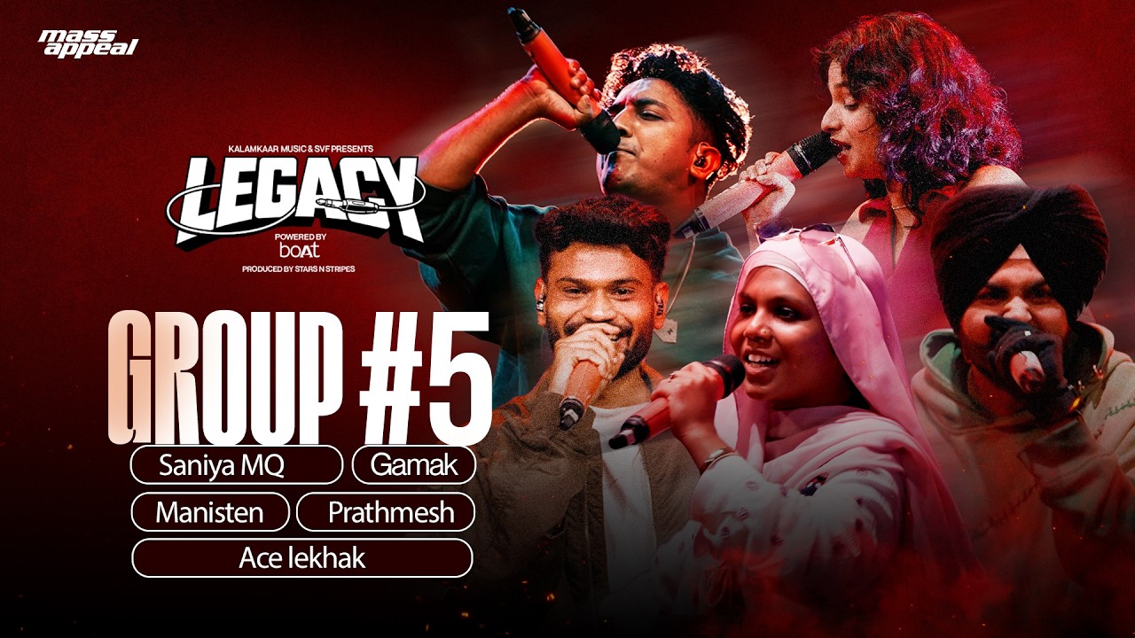 CYPHER GROUP 5 | MANISTEN, ACE LEKHAK, GAMAK, SANIYA MQ, PRATHAMESH | LEGACY