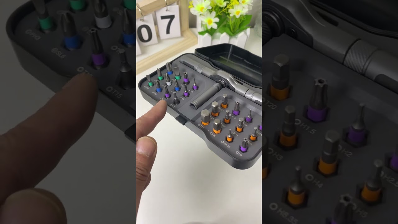 POV: You finally have the right tool 😮‍🔥24 tools. 1 set. Zero stress.