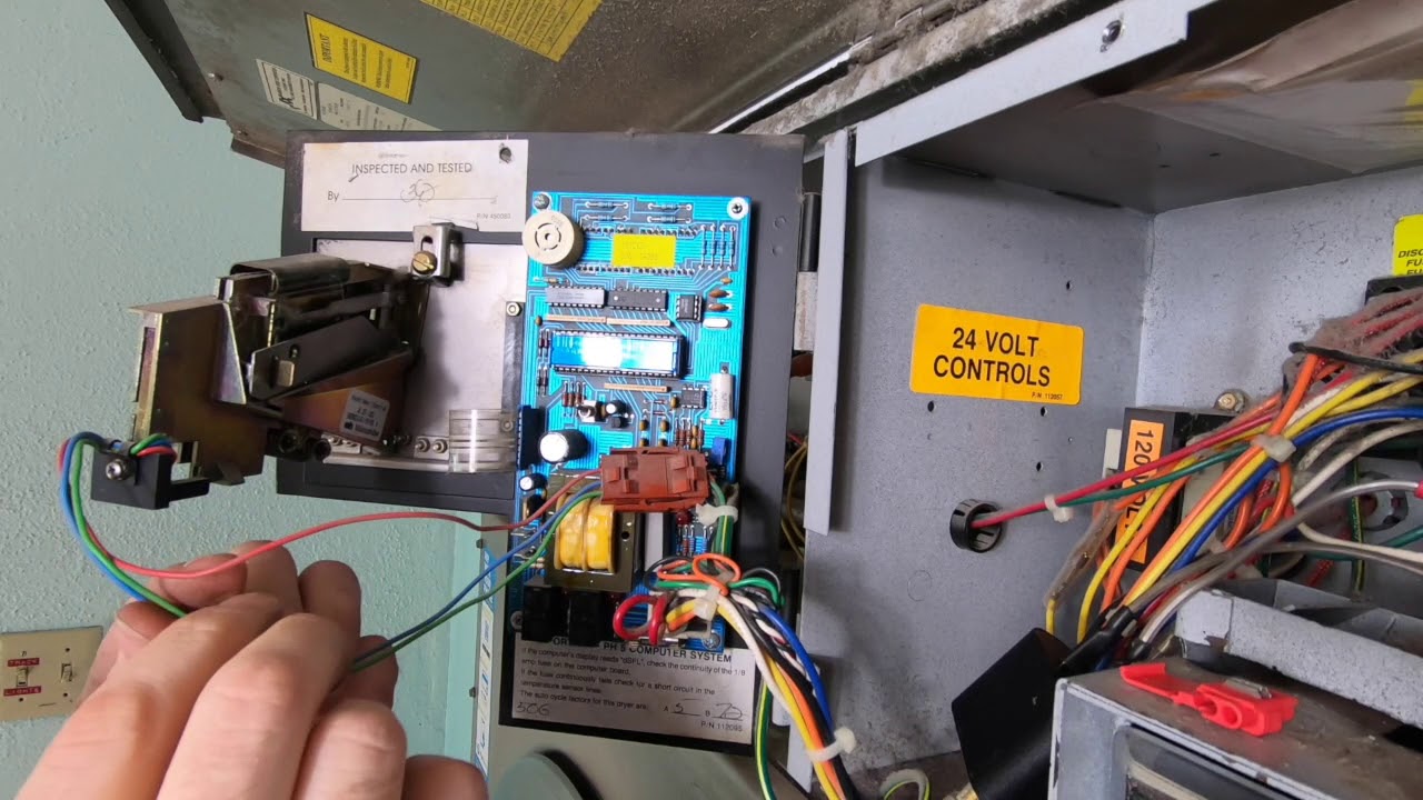 Laundry Install: Relay Harness - 55lb. Dexter Dryer