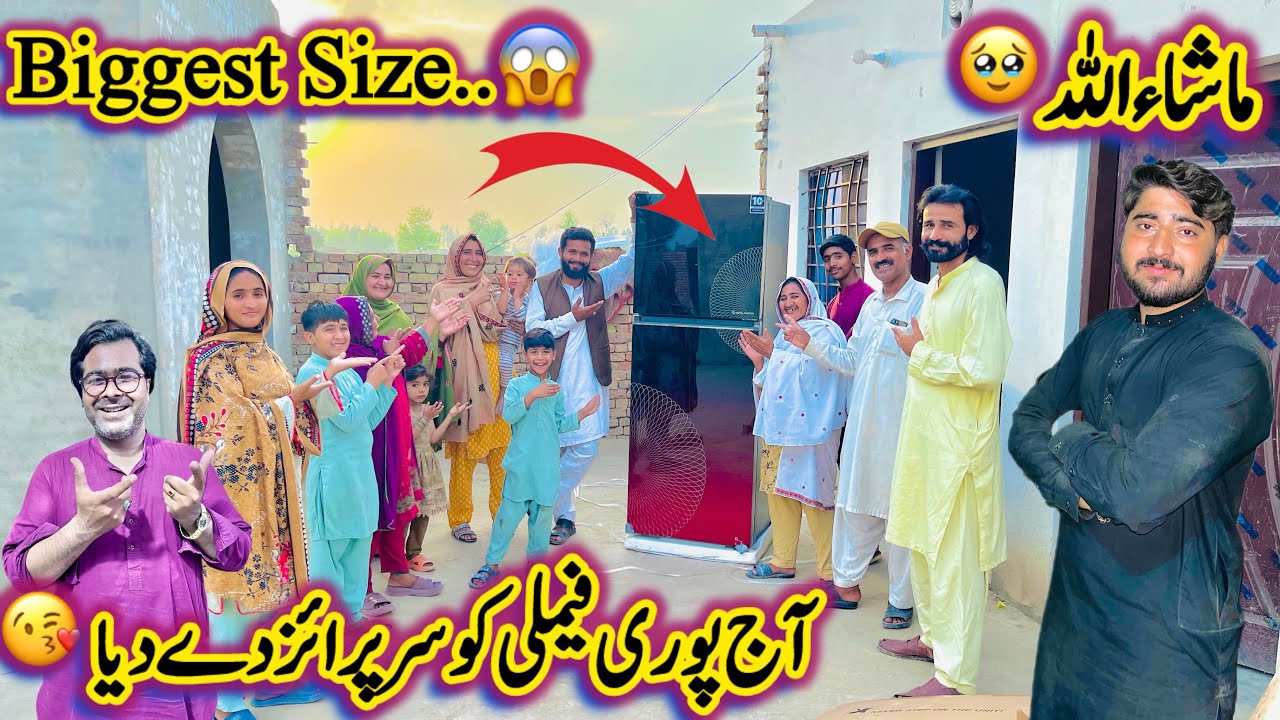 Masha Allah🥹|Aj Puri Family Ko Surprise De Dia😘|Biggest Size😱|Life With Zeeshan Pakistani Vlogs 2026