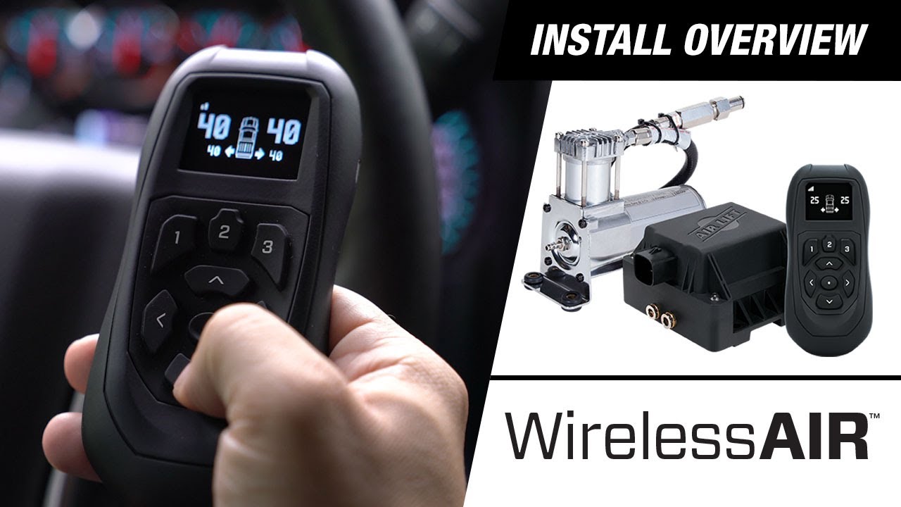 Установка Air Lift: WirelessAir (2-го поколения)