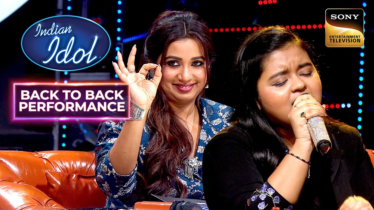 'Jab Koi Baat' पर Ankita के Outstanding Vocals | Indian Idol S16 | Back To Back Performances