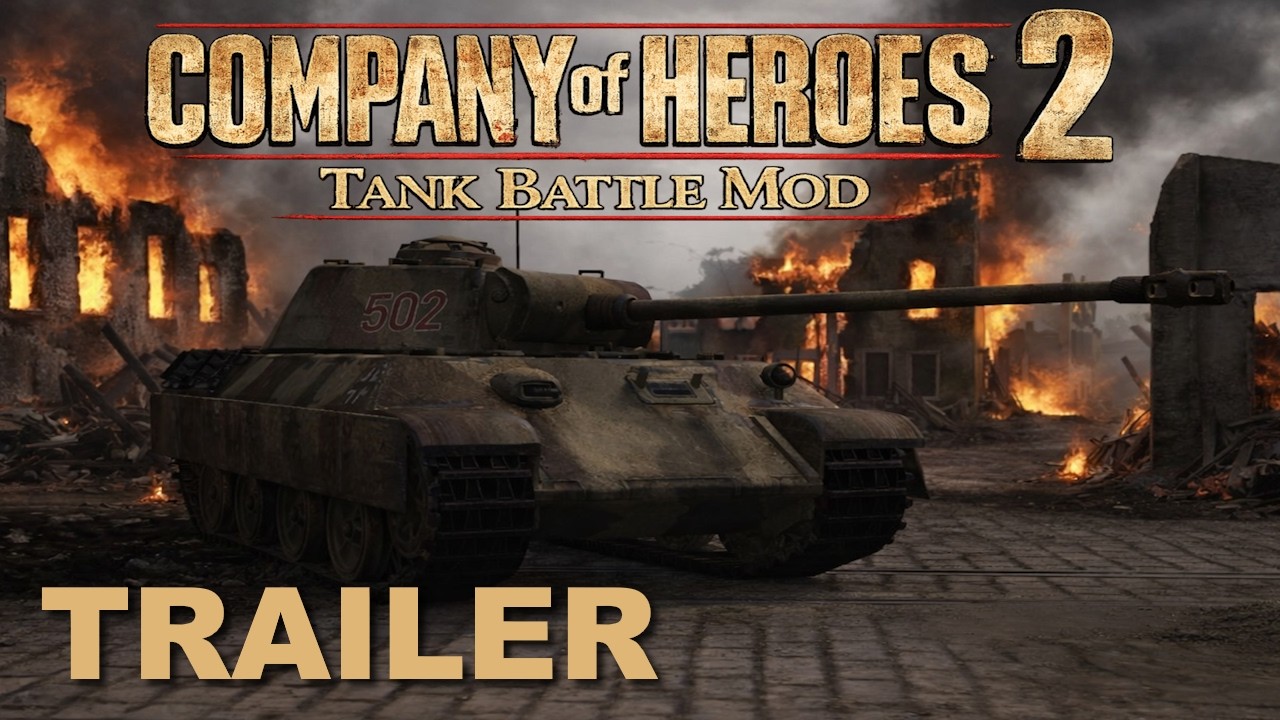 [Company of Heroes 2] Tank Battle Mod (Trailer)