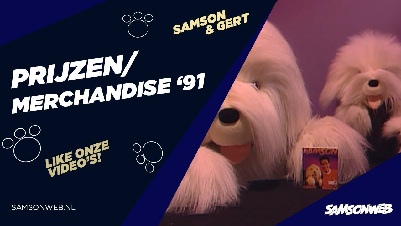 Samson & Gert - Prijzen/Merchandise-spotje (1991)