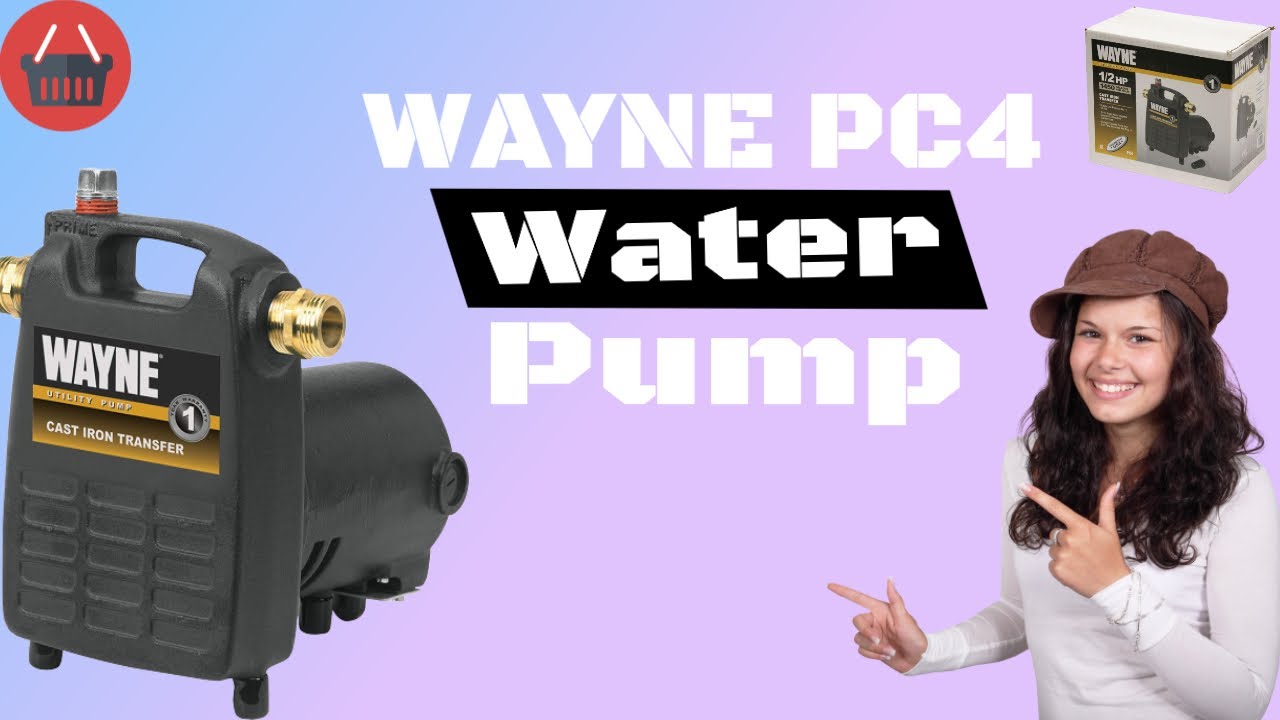 WAYNE PC4 Cast Iron Portable Utility Pump