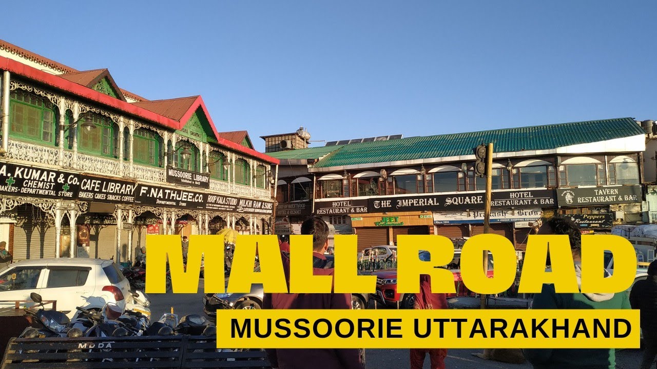 Morning Walk at Mall Road Mussoorie | Mall Road December 2021 | Winter Special Morning Vlog