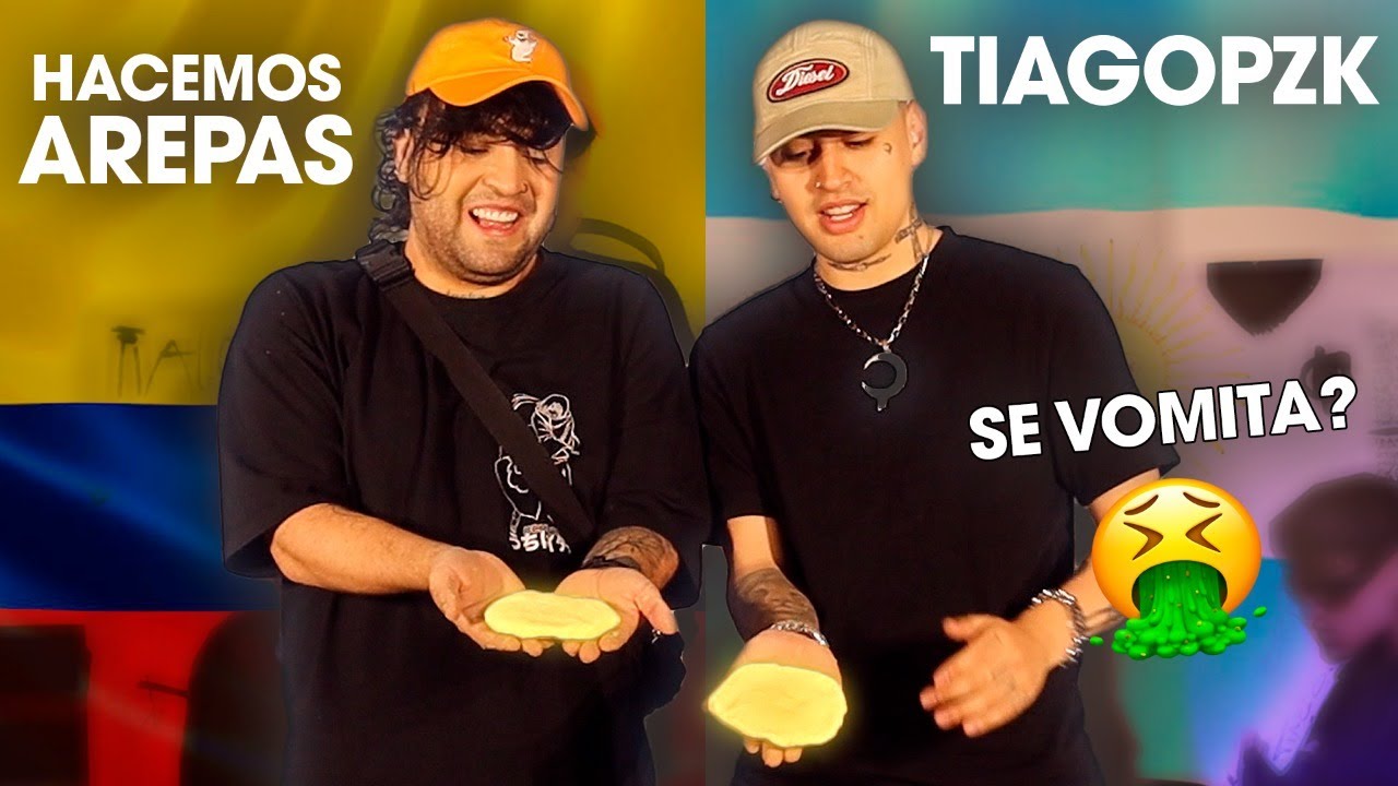 Echando chisme con Tiago PZK (hacemos arepas y vomitamos) | Camilo Triana