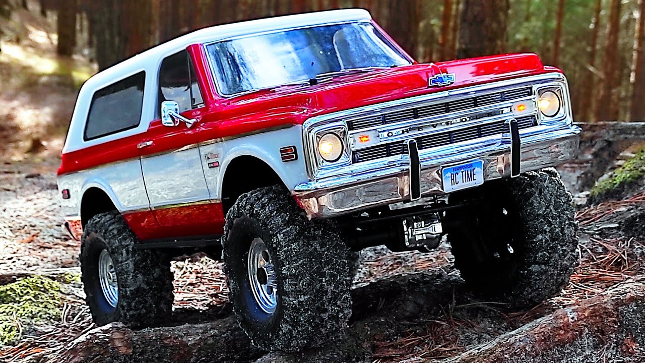 Traxxas TRX4 Chevrolet K5 Blazer 1969 Chevy RC car crawler truck scale 1/10 adventure trail run