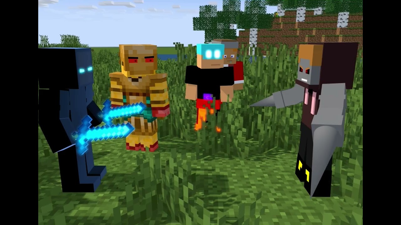 Me vs my friends who play Minecraft part 7 (control) 
