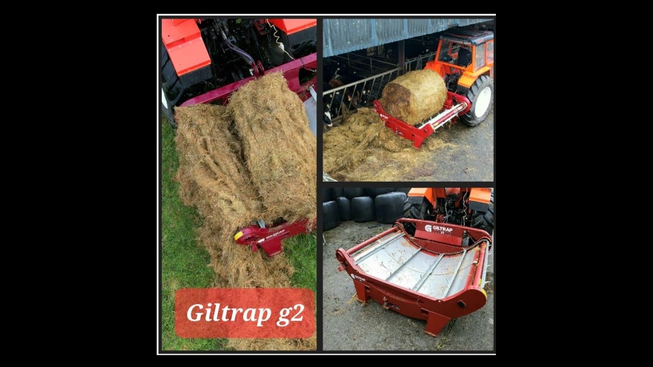 SIT BACK, RELAX AND UNWIND.. your silage bales with the GILTRAP G2 bale feeder