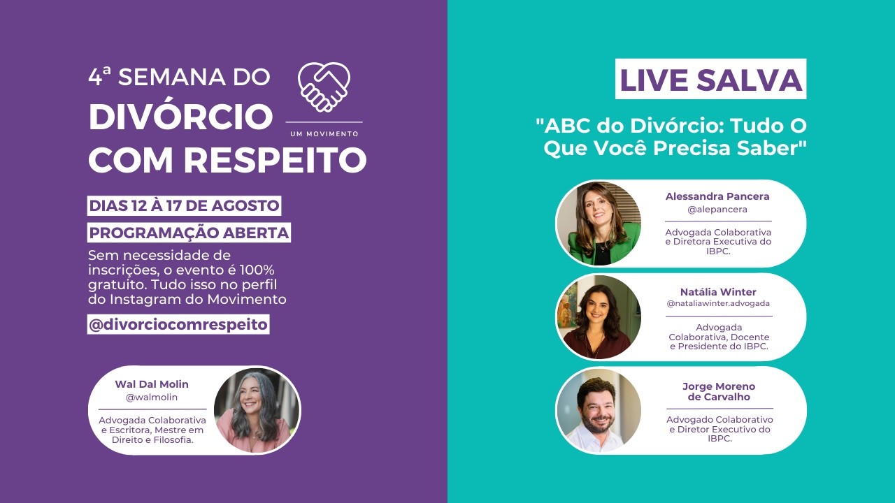 ABC do Divórcio: Tudo o que Você Precisa Saber | 4ª Semana do Divórcio com Respeito