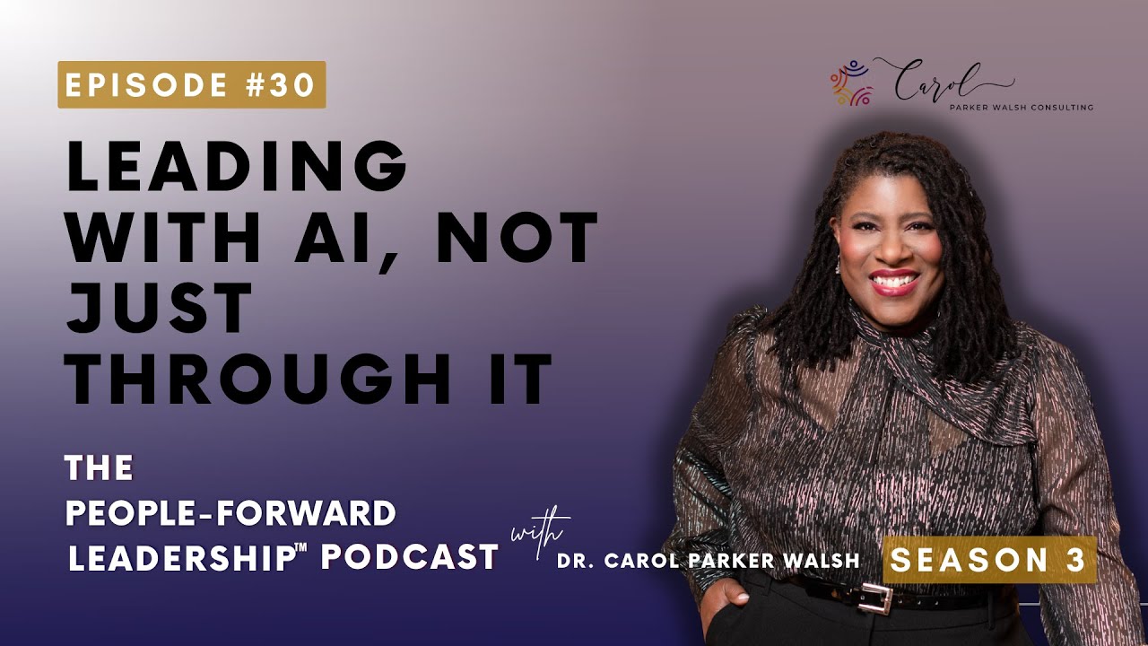 How AI can make you a better people-forward leader