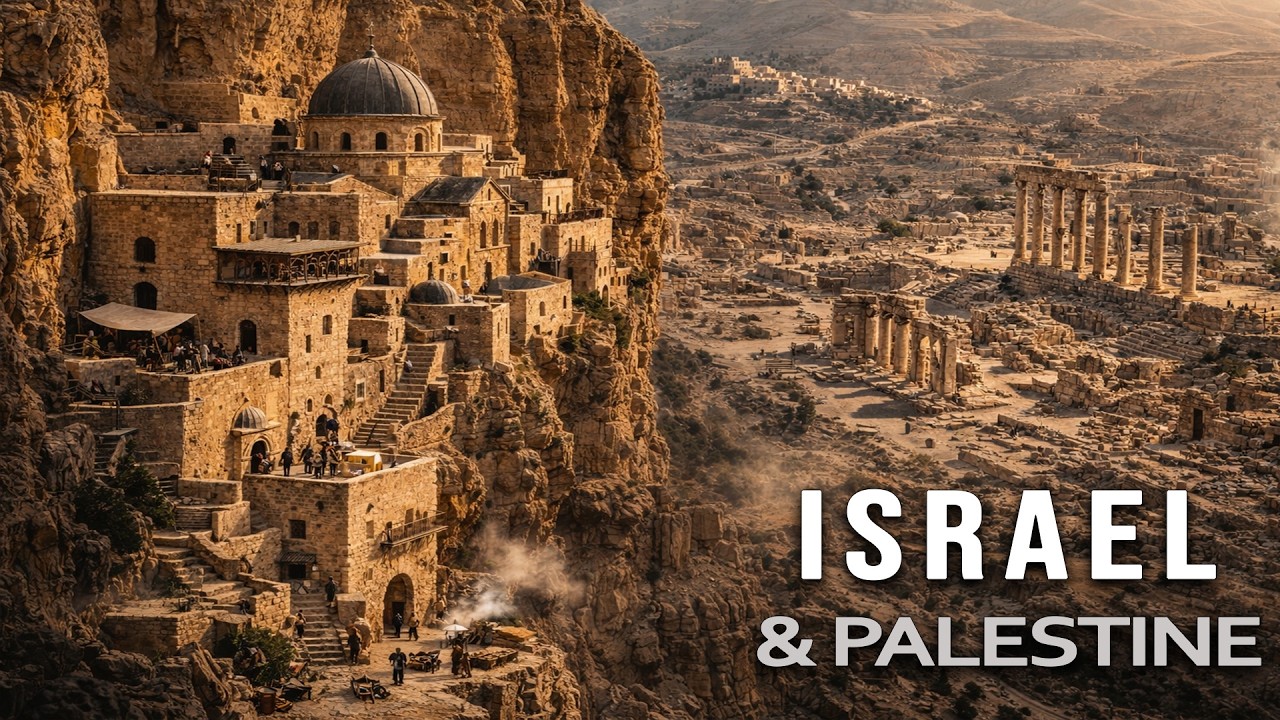 Israel Antiguo y Sus Ruinas Milenarias | Un Viaje al Pasado del Desierto | Documental 4K