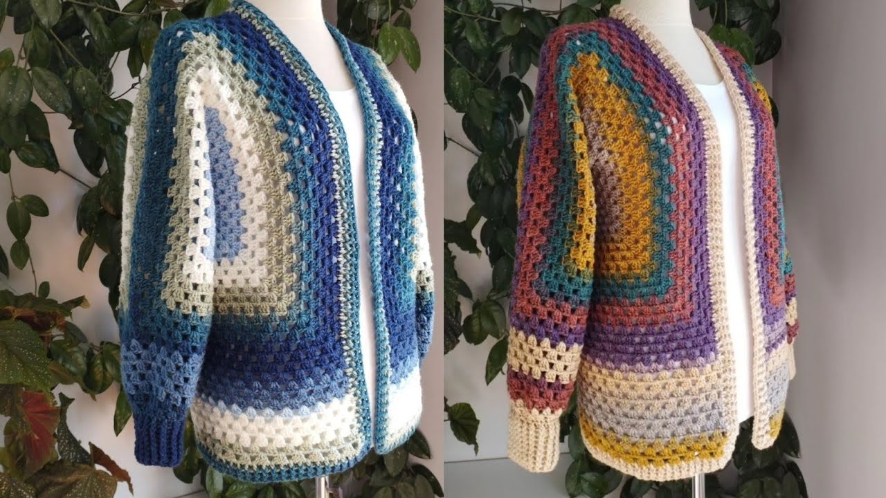 BİM İpleriyle Altıgen Hırka Örüyoruz 💕 2. Bölüm 💕 Hexagon Cardigan