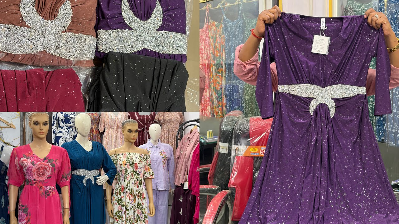 Imported ladies wear wholesale market in delhi| western wear market | ❤️
