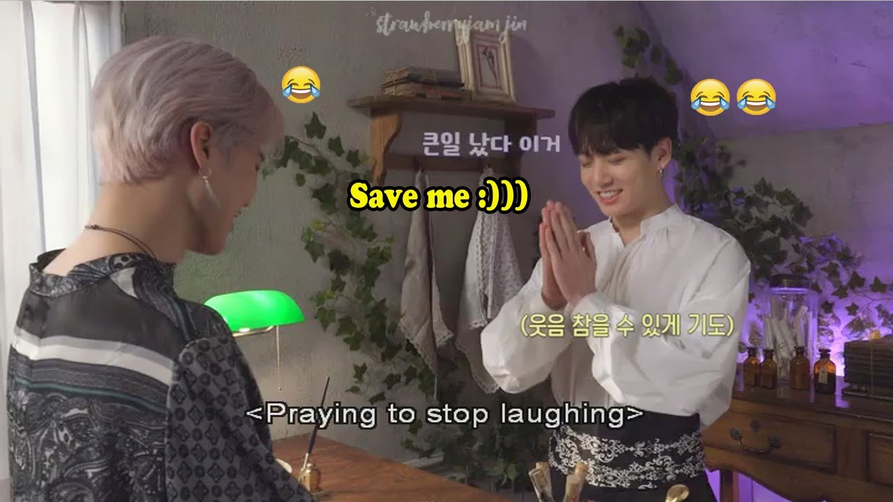 JIMIN makes BTS laugh so hard!