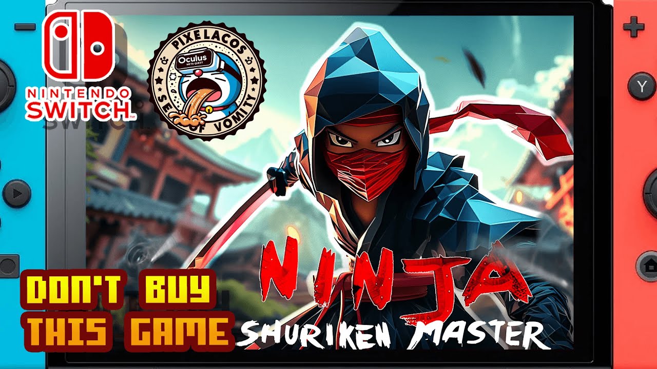 𝐃𝐎𝐍'𝐓 𝐁𝐔𝐘 𝐓𝐇𝐈𝐒 𝐆𝐀𝐌𝐄 - Ninja Shuriken Master - (Nintendo Switch) - Framerate & Gameplay