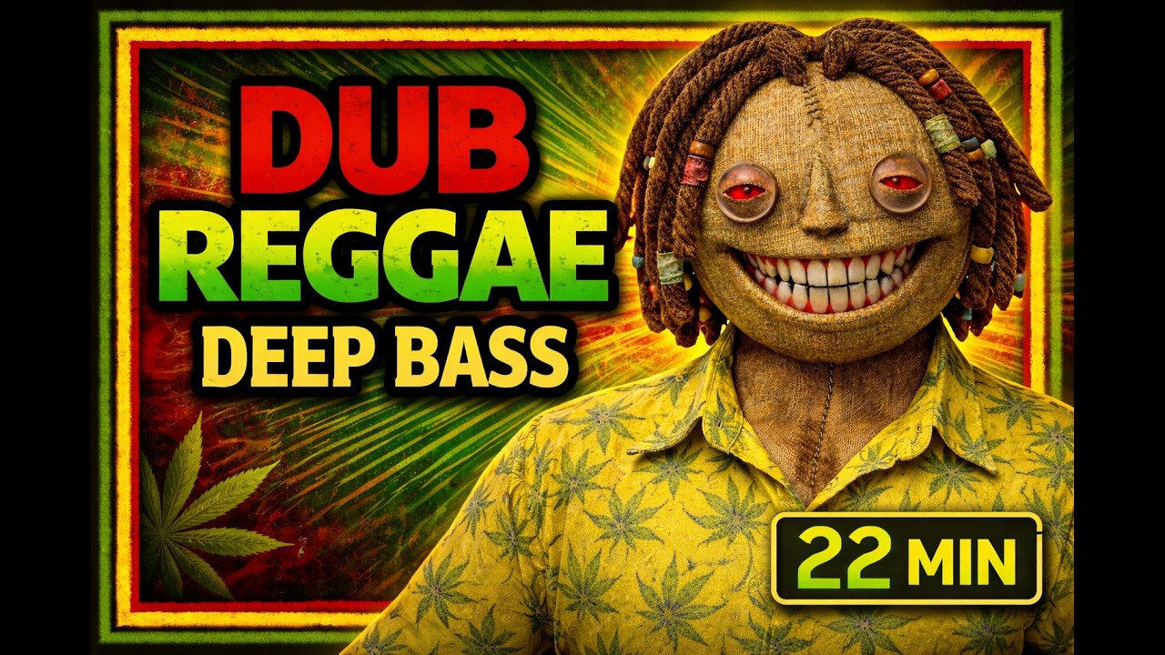 22 Min Dub Reggae Mix 👽 Hypnotic Deep Bass, Roots Session & Positive Vibes