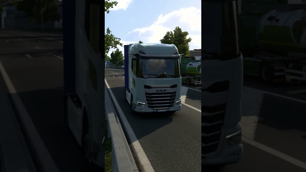 Short City Haul | DAF XG+ 480HP | Empty Pallets Delivery | Euro Truck Simulator 2 Shorts