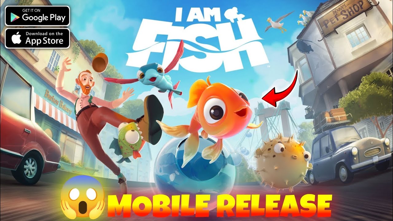 I Am Fish Mobile Release 😱 | I Am Fish Android Gameplay 